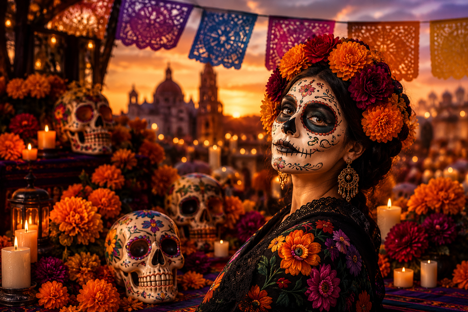 Dia de Muertos Místico 